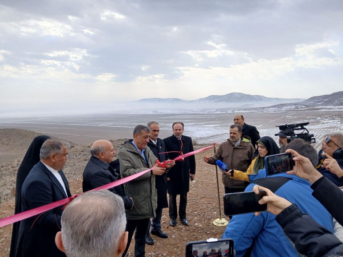 بزرگ‌ترین باغ گردو و پسته مکایزه و هوشمند غرب آسیا افتتاح شد