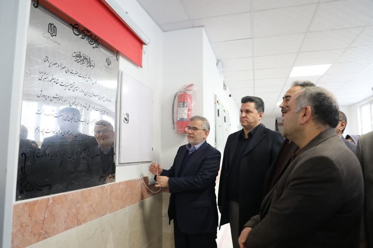 افتتاح ۴۲۳ پروژه با ۸ همت اعتبار در فردیس به مناسبت دهه فجر