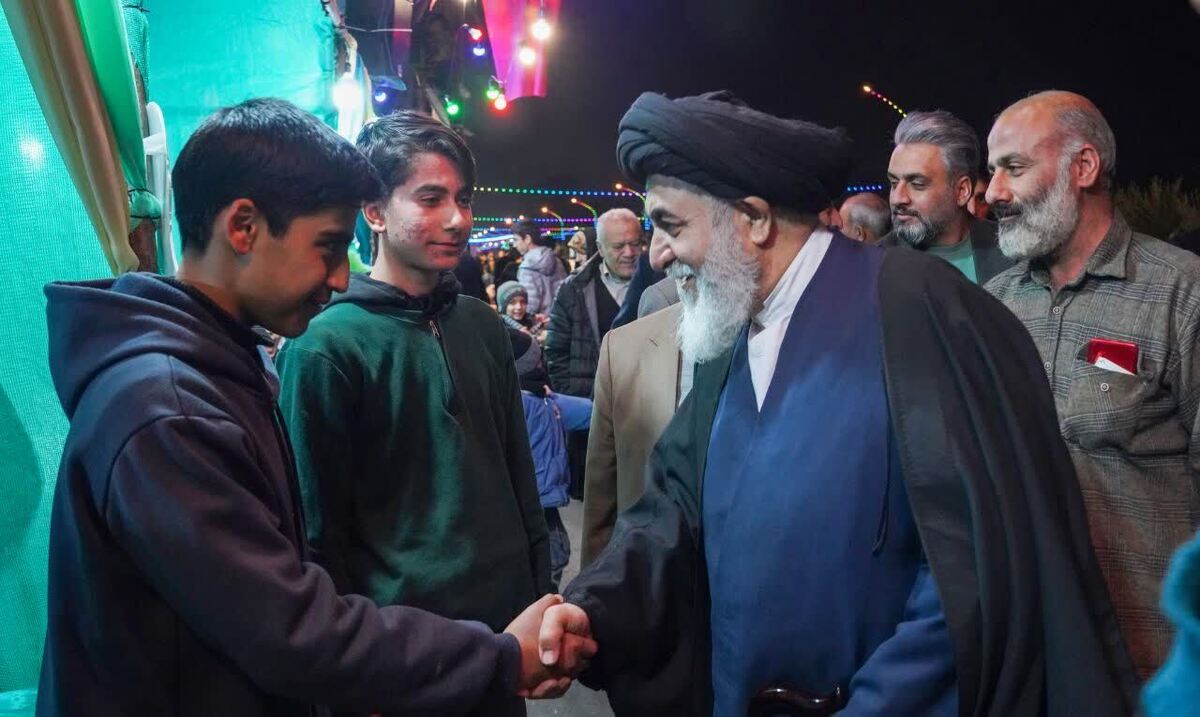 بازدید تولیت آستان مقدس مسجد جمکران از موکب های طریق المهدی 