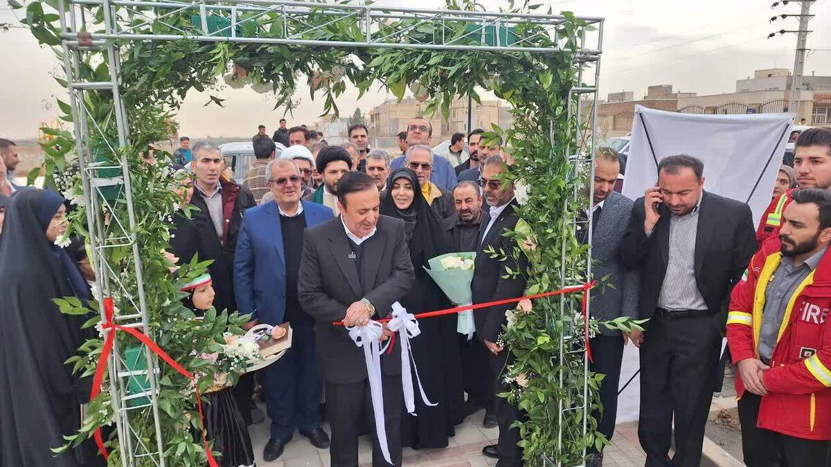 پروژه های عمرانی دهیاری های بخش مرکزی شهرستان البرز افتتاح شد