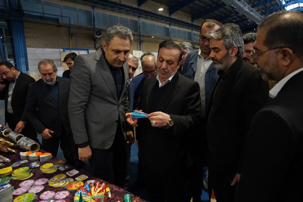 طرح توسعه شرکت ایران رول در قزوین افتتاح شد