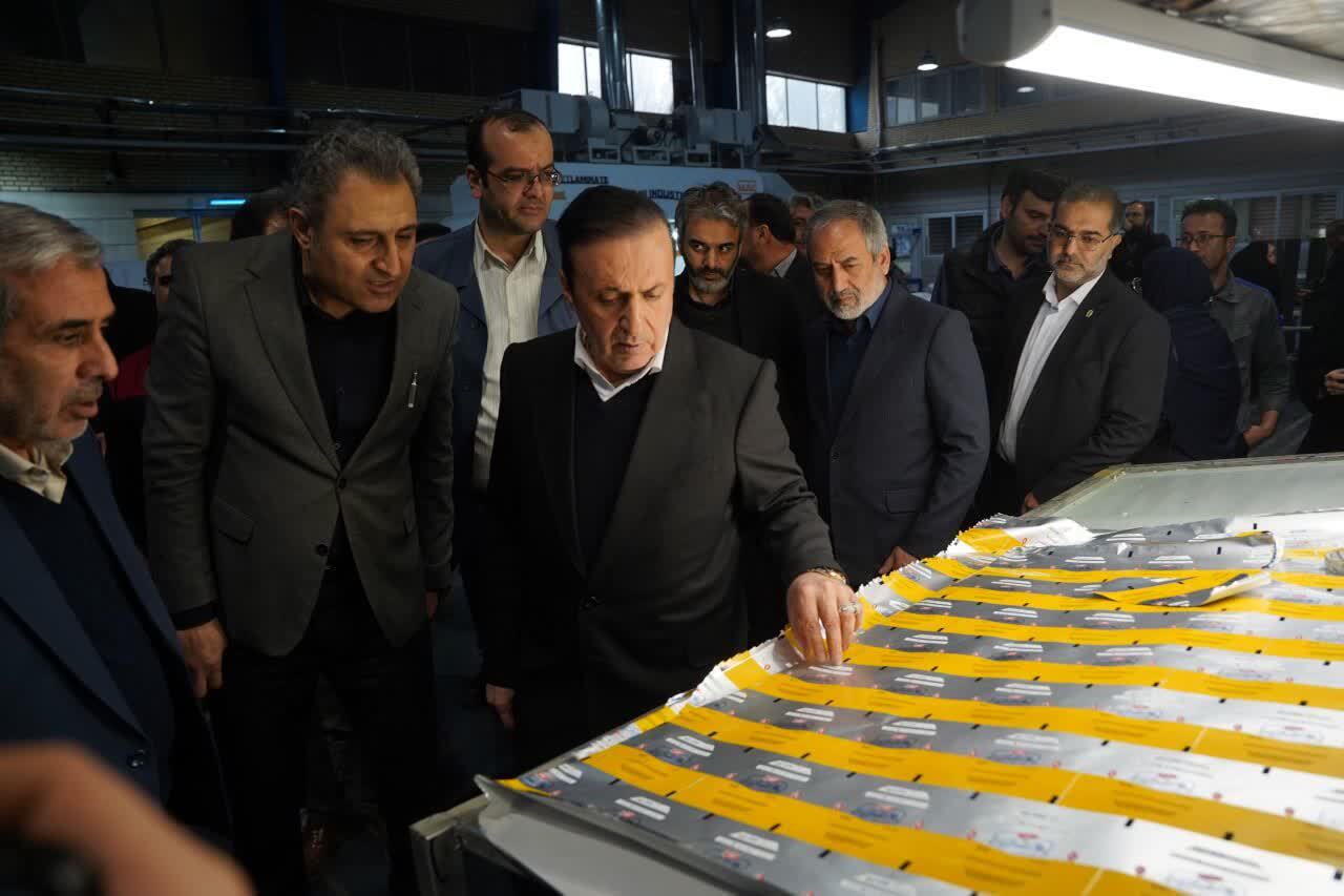 طرح توسعه شرکت ایران رول در قزوین افتتاح شد طرح توسعه شرکت ایران رول در قزوین افتتاح شد