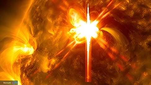 شلیک ۴ شراره وسط خورشید؛ فعالیت‌های هیجان‌انگیز در راه است+فیلم