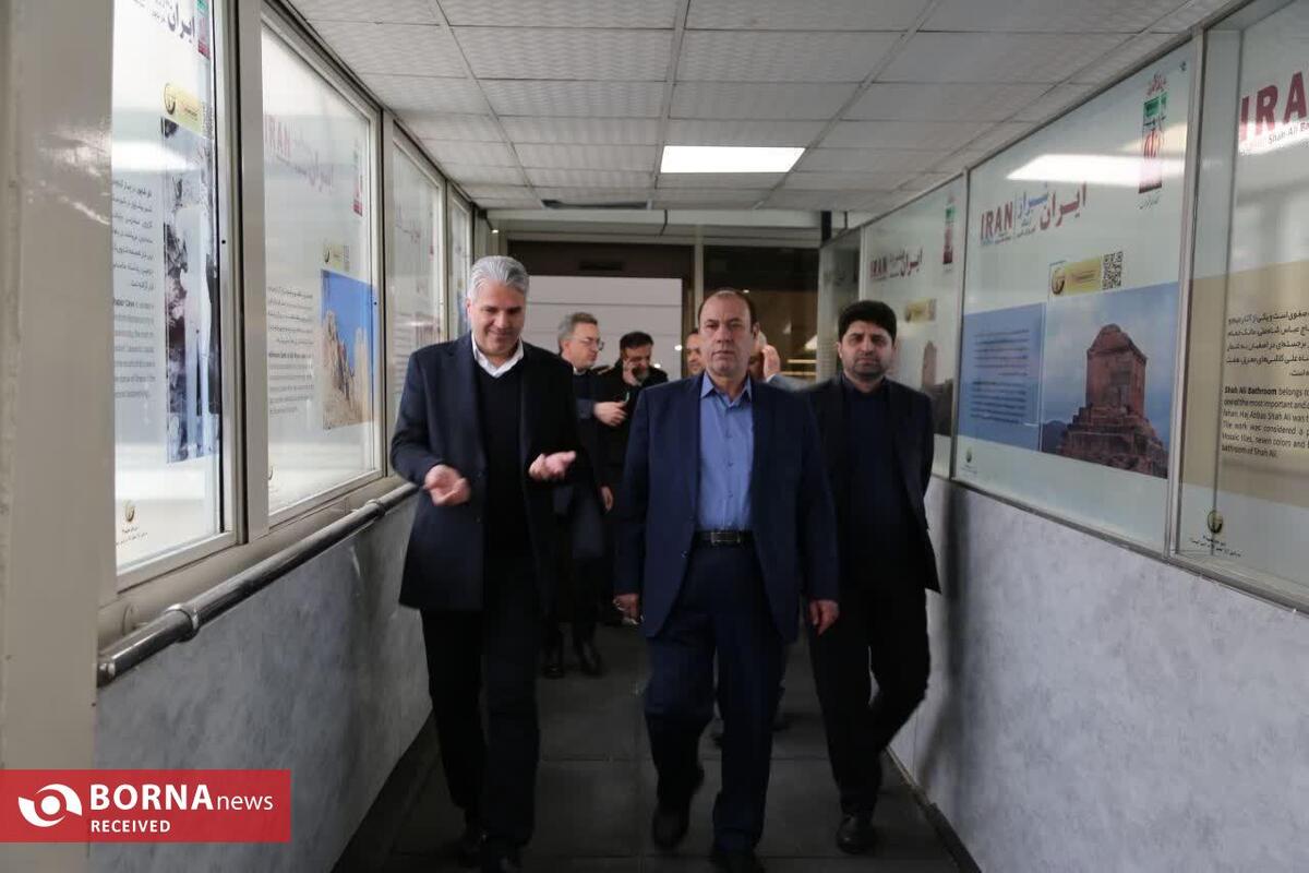 تقدیر فرماندار تهران از روند اجرای پروژه‌های فرودگاه مهرآباد