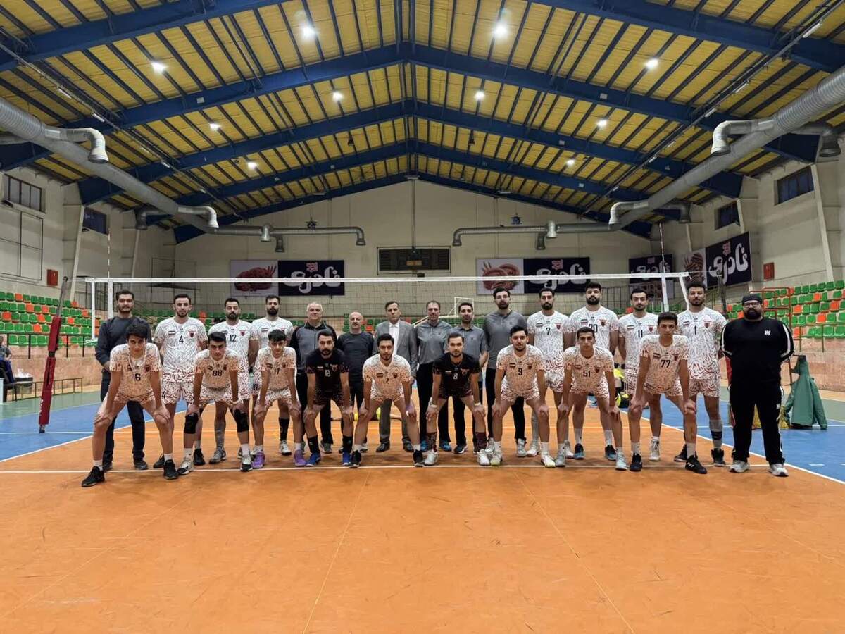 تیم والیبال «آریشای قزوین» در مسابقات والیبال دسته دوم کشور خوش درخشید