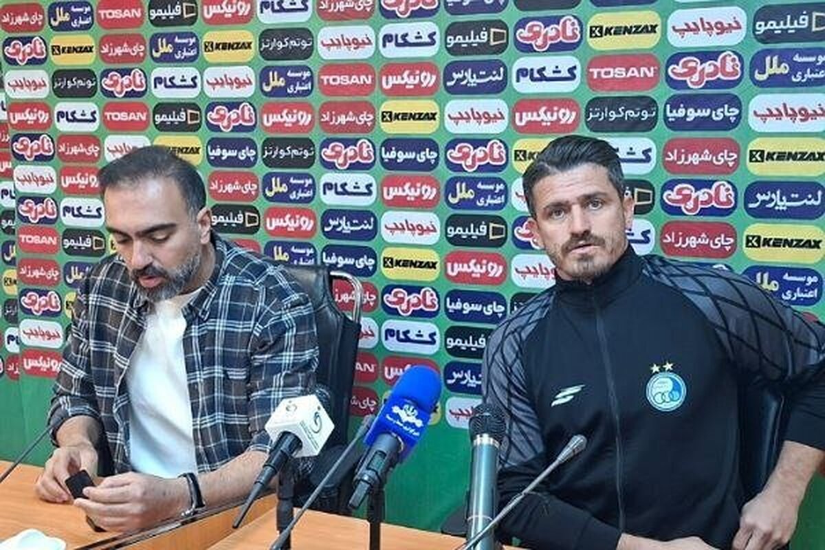 وریا غفوری: دنبال بهانه نیستیم، هدفمان موفقیت استقلال است/ به جایگاه شمس آذر در جدول توجه نداریم