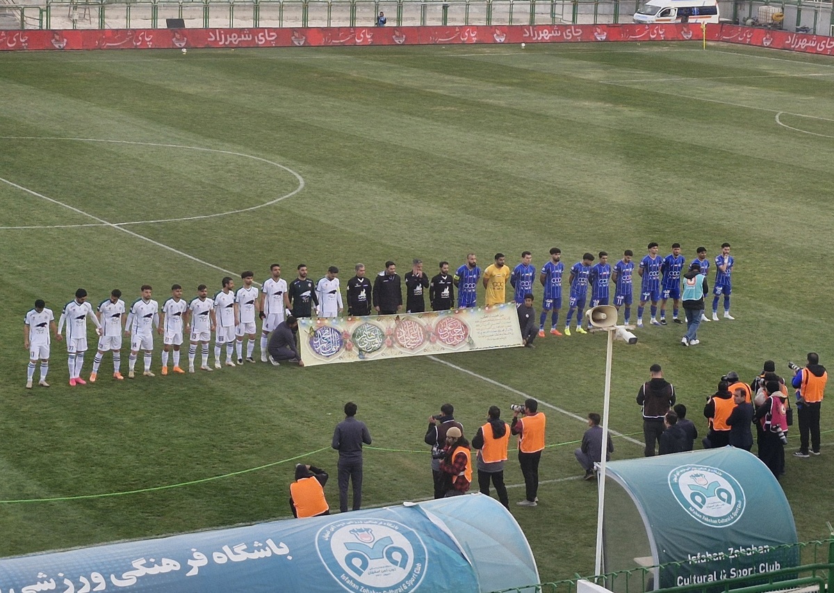 تساوی استقلال و ذوب‌آهن در اصفهان/ ساپینتو هدیه اوسمار را نپذیرفت!