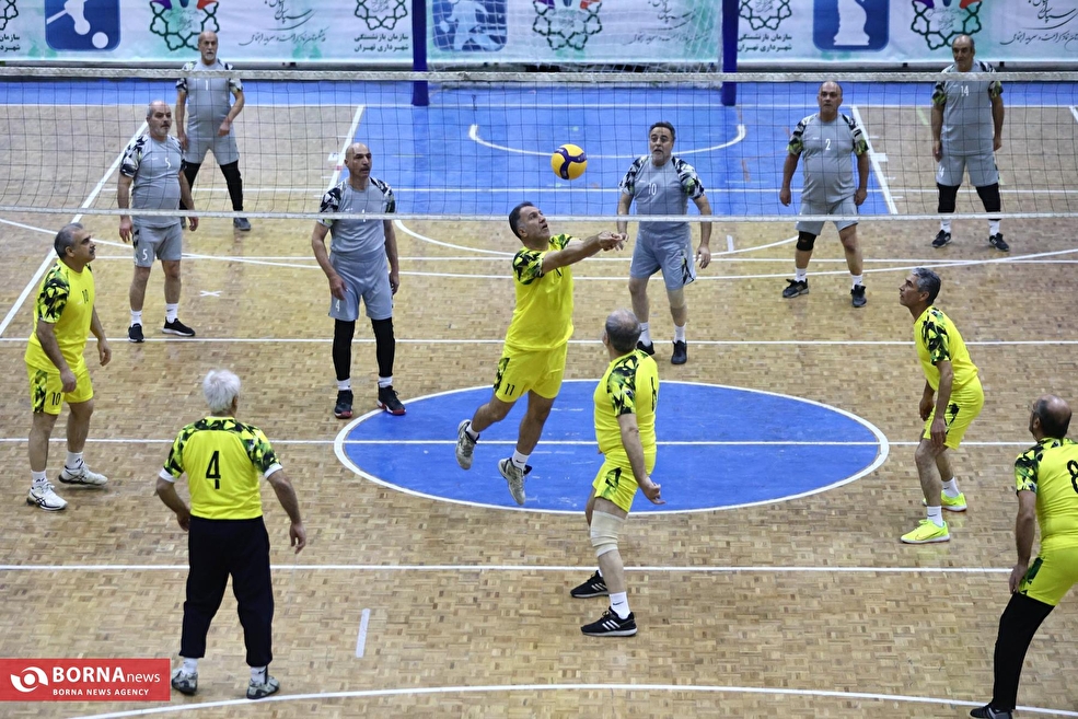 مسابقات والیبال بازنشستگان