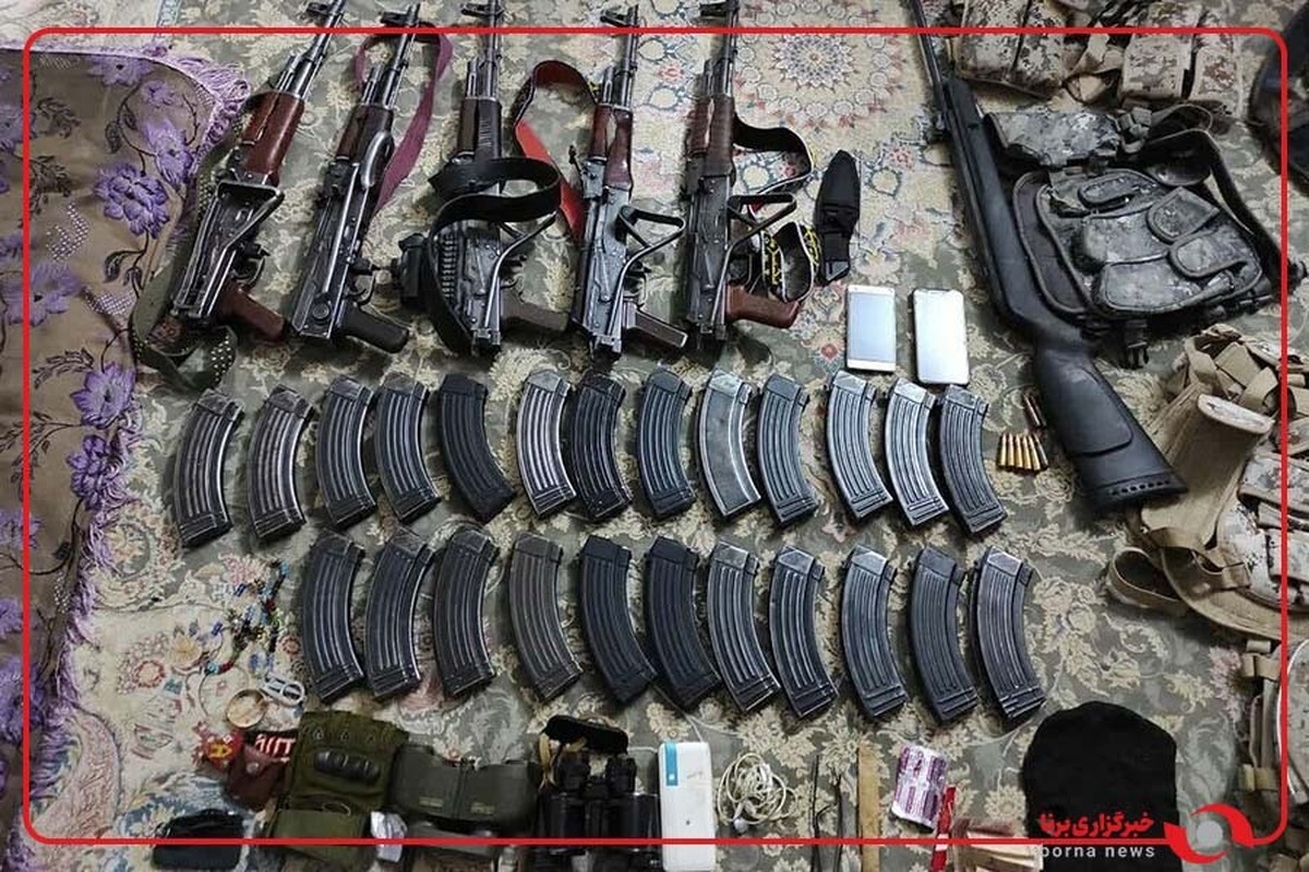 اغتشاشگران و تروریست‌ها چه سلاح‌هایی داشتند؟