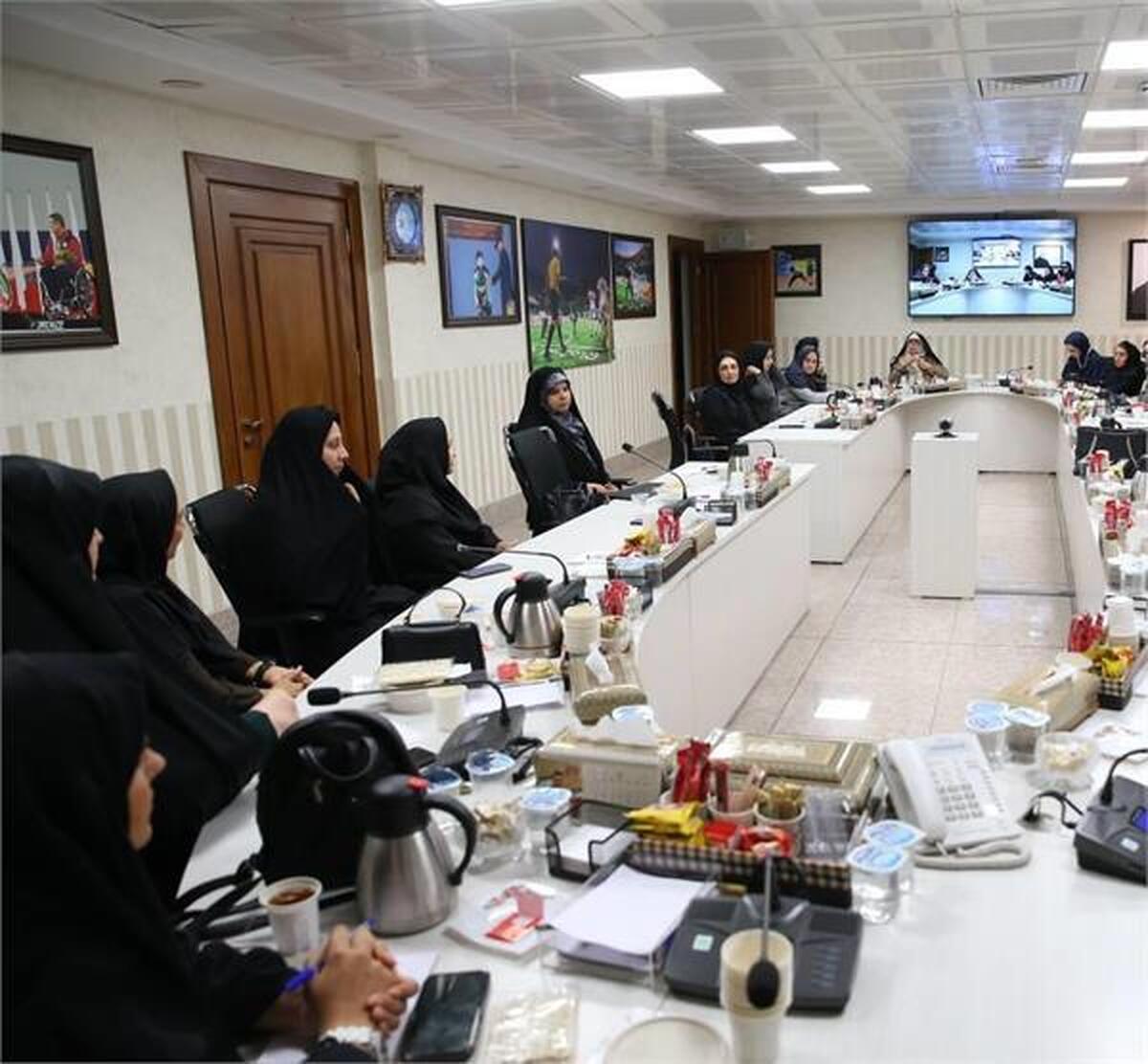 نشست کمیسیون زن و ورزش کمیته ملی المپیک برگزار شد