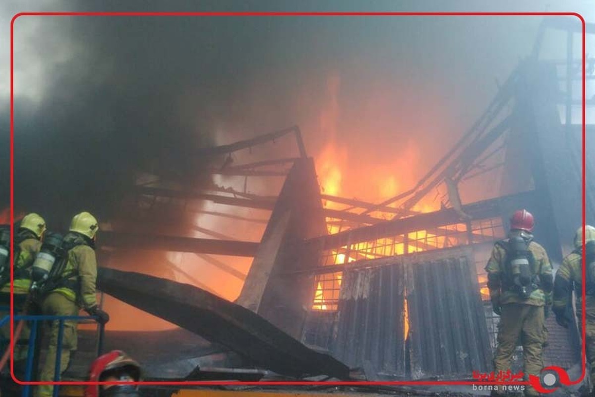 سخنگوی سازمان آتش نشانی تهران : یک کارگاه چاپ در غرب تهران طعمه حرق شد