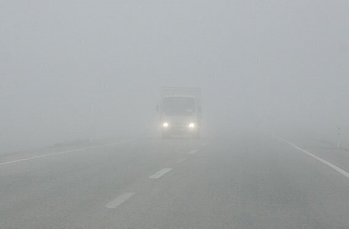 پدیده مه گرفتگی در محورهای چهارمحال و بختیاری