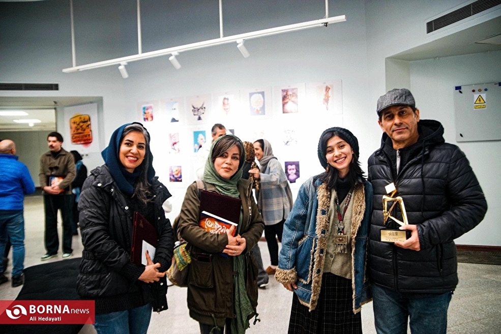 اختتامیه دوسالانه کاریکاتور تهران