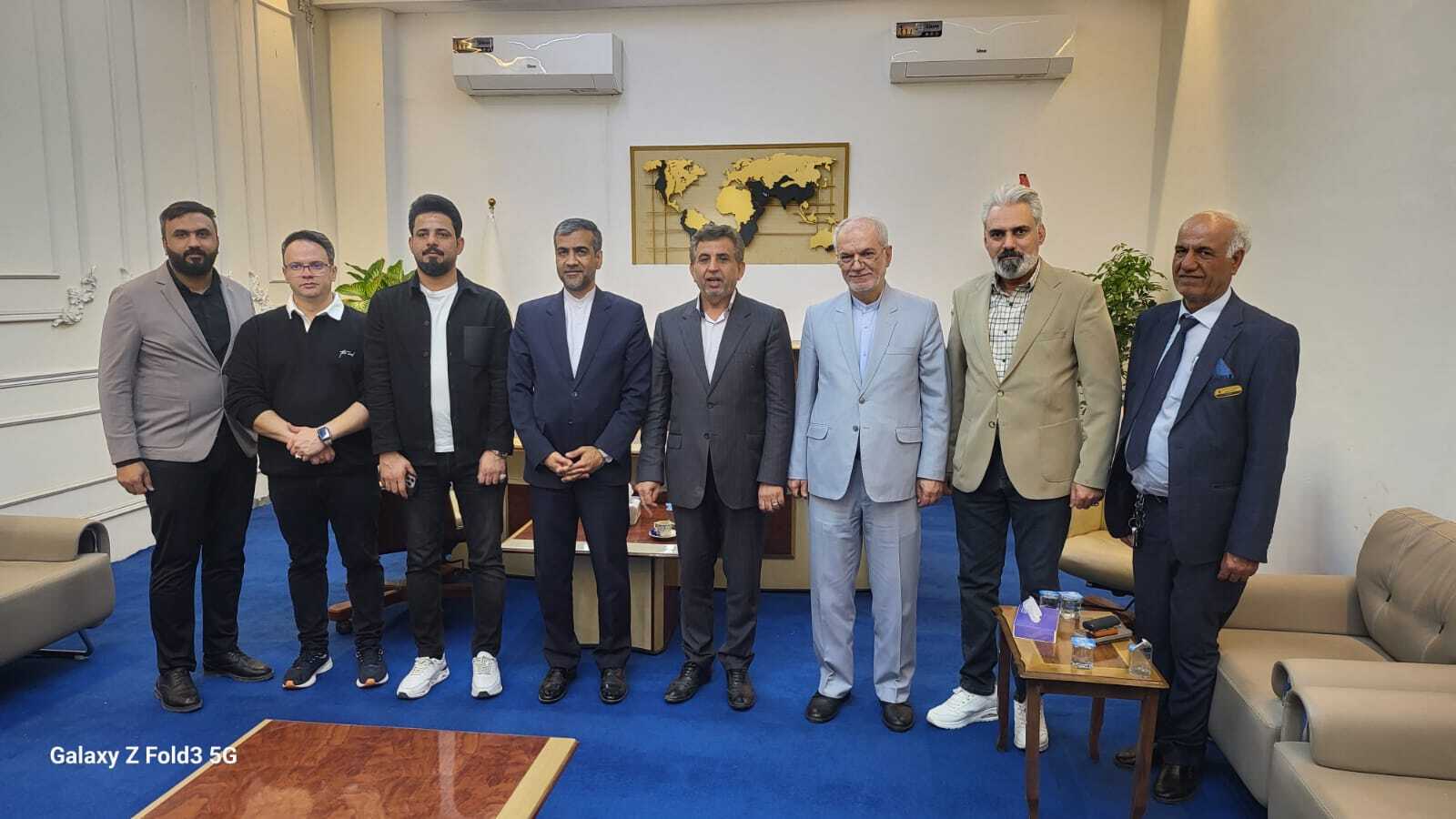 تاکید معاون اقتصادی استاندار خوزستان بر ساماندهی مرزها و تسهیل صادرات در دیدار با سرکنسول ایران در بصره