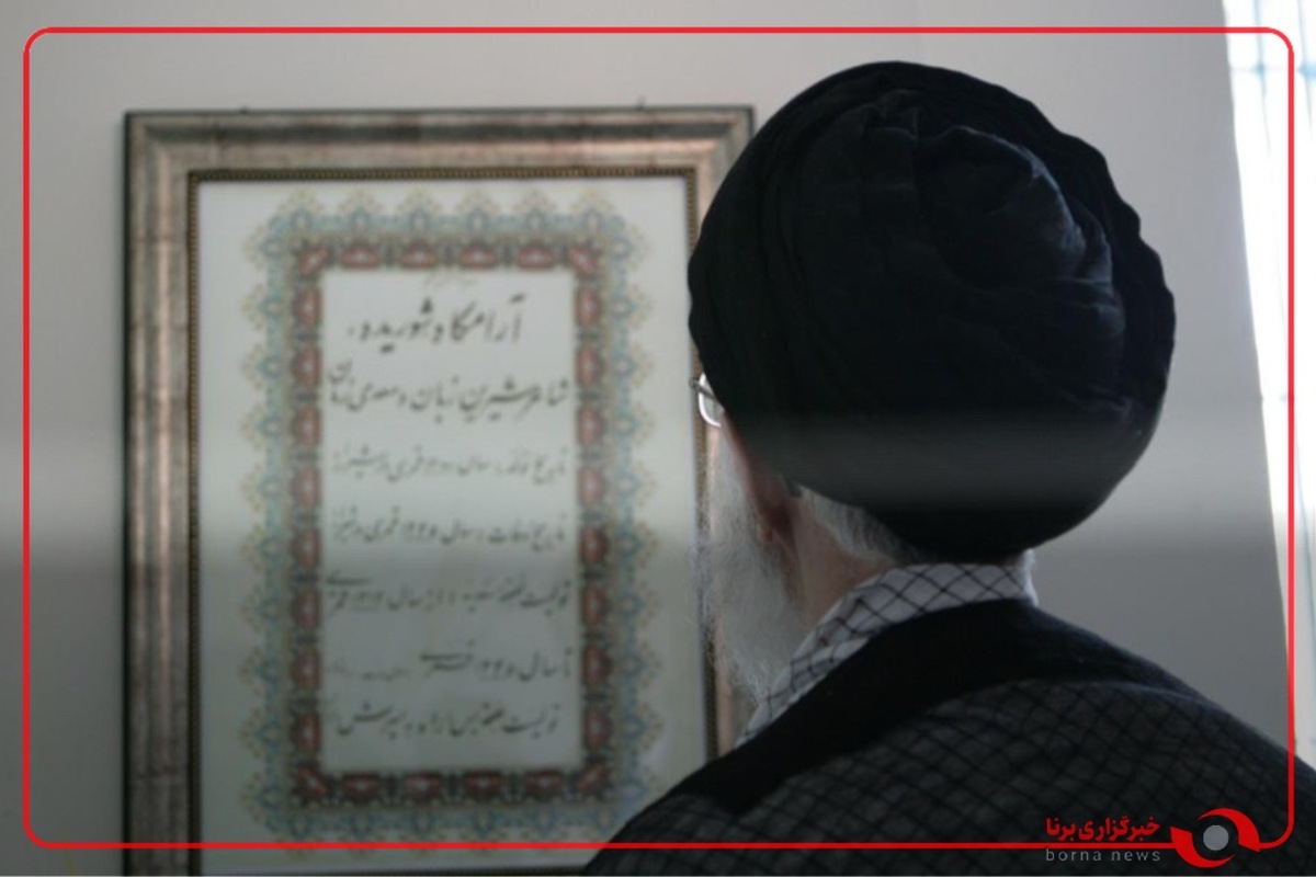 لحظاتی کمتر دیده شده از حضور رهبر انقلاب در سعدیه شیراز در اردیبهشت ۱۳۸۷