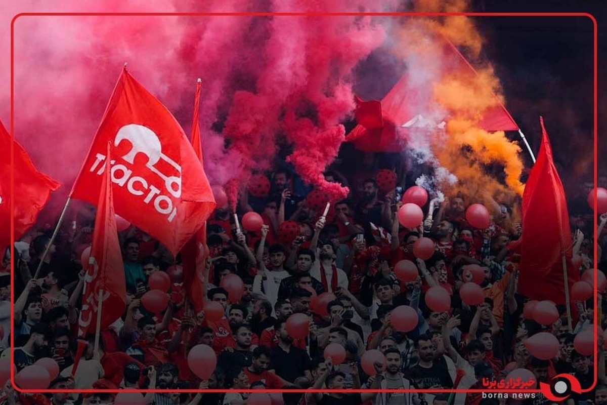 هواداران تراکتور در راه قزوین