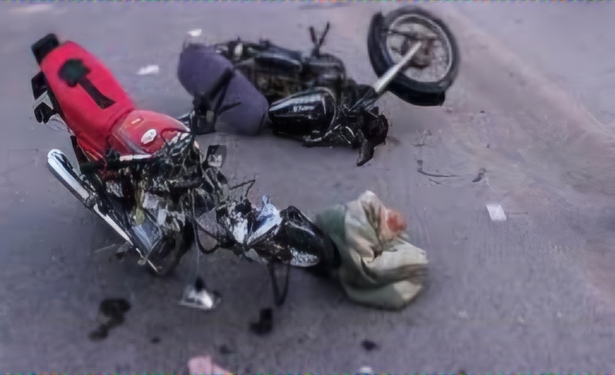 یک فوتی و ۲ مصدوم در برخورد دو موتورسیکلت در گچساران