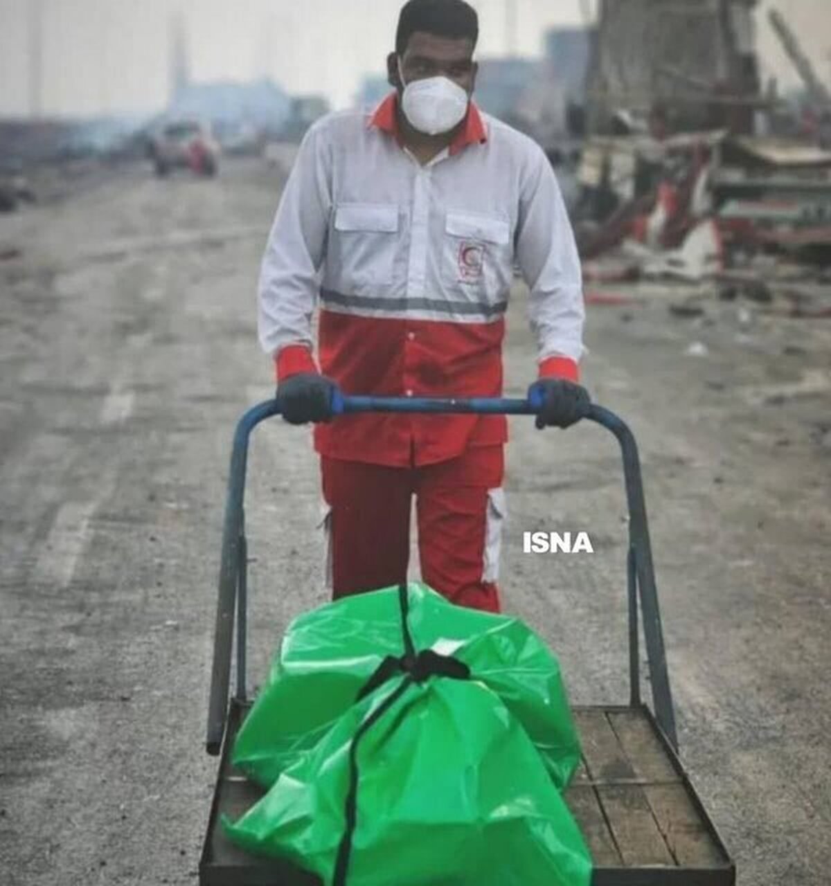 پایان عملیات جستجو و نجات حادثه انفجار بندر شهید رجایی بندرعباس