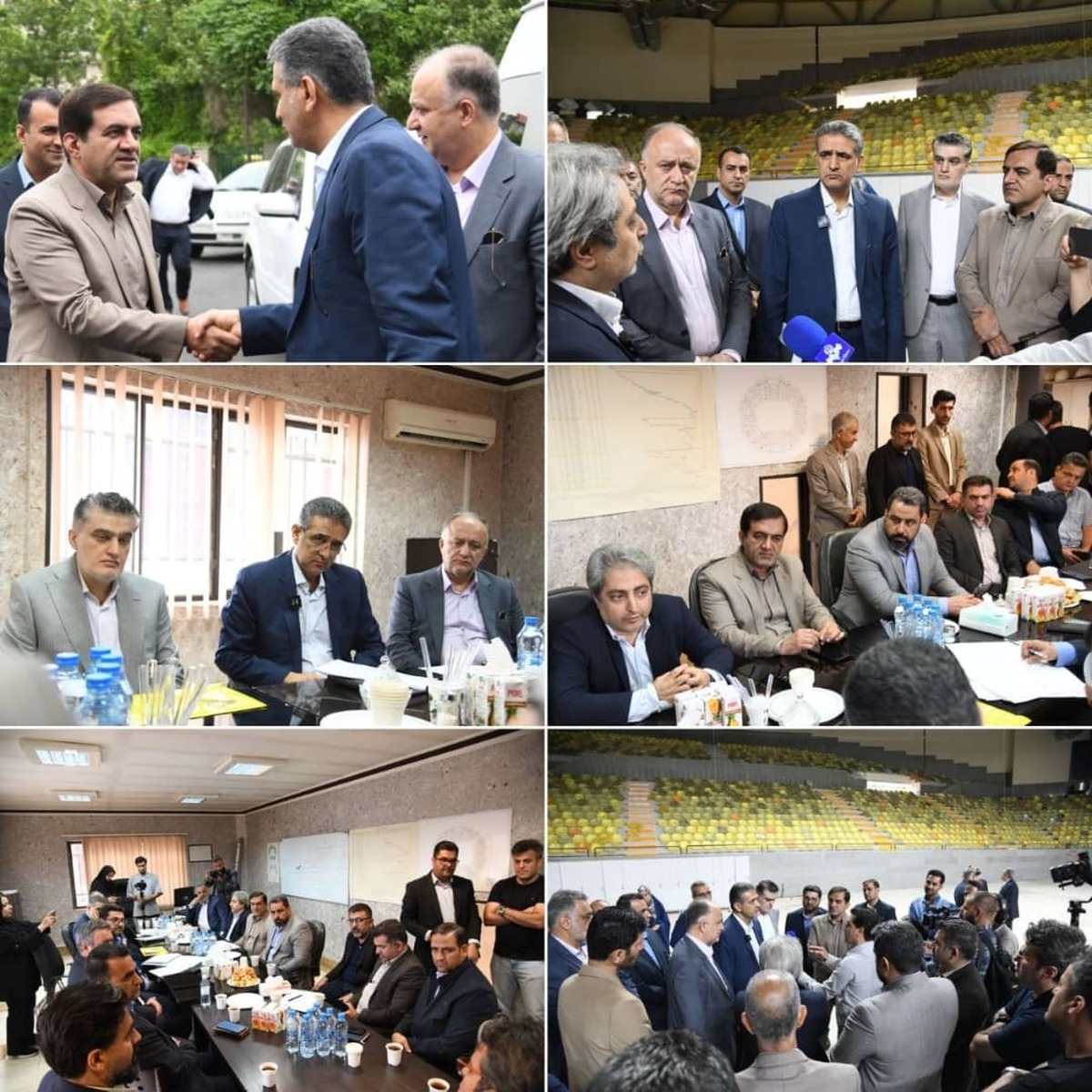 بازدید معاون سازمان بازرسی کل کشور از پروژه سالن شش هزار نفری انقلاب کرج