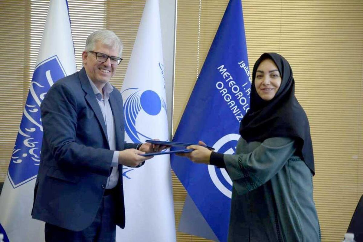 تفاهم‌نامه همکاری میان سازمان فضایی و سازمان هواشناسی امضا شد