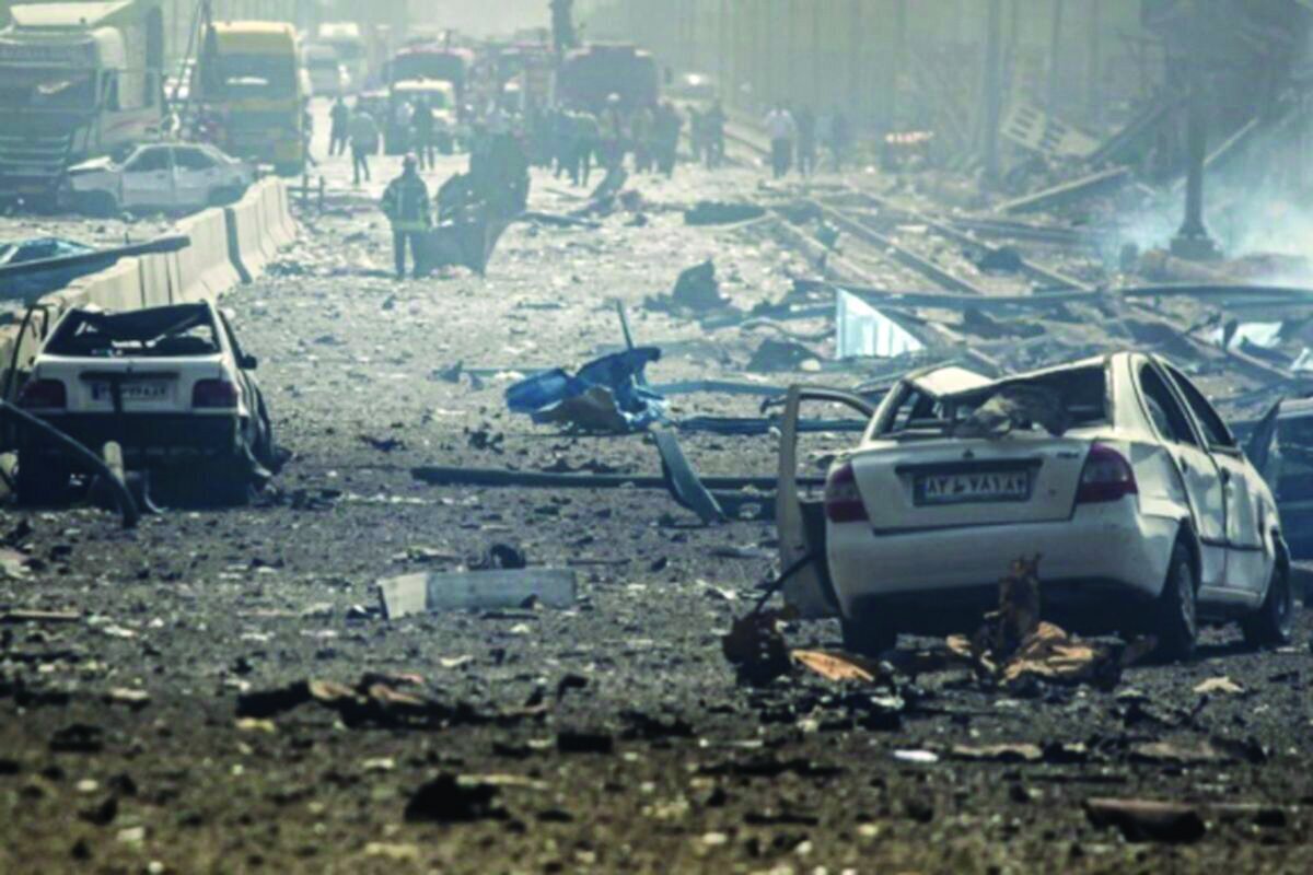 ارزیابی خسارت ۲۱۱۶ خودرو در انفجار بندر شهید رجایی