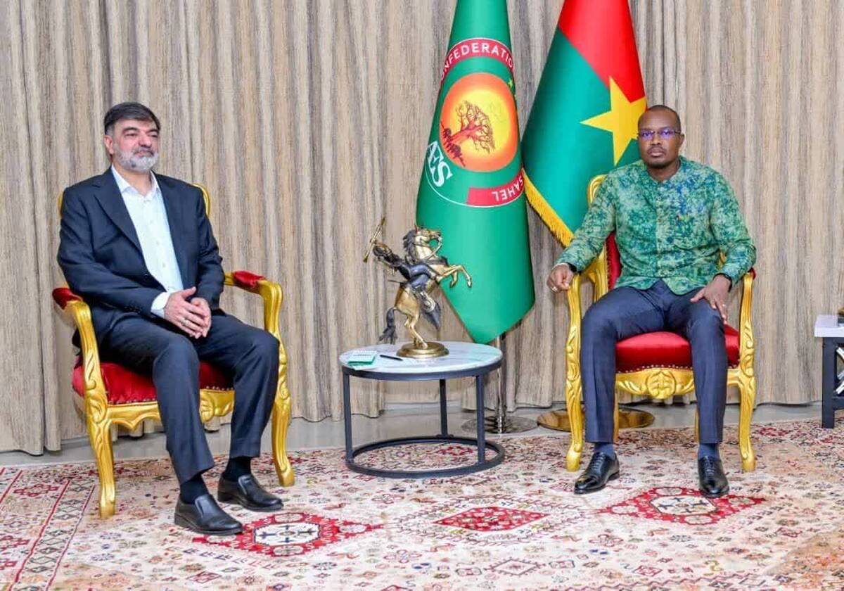 دیدار سردار رادان با نخست وزیر بورکینافاسو