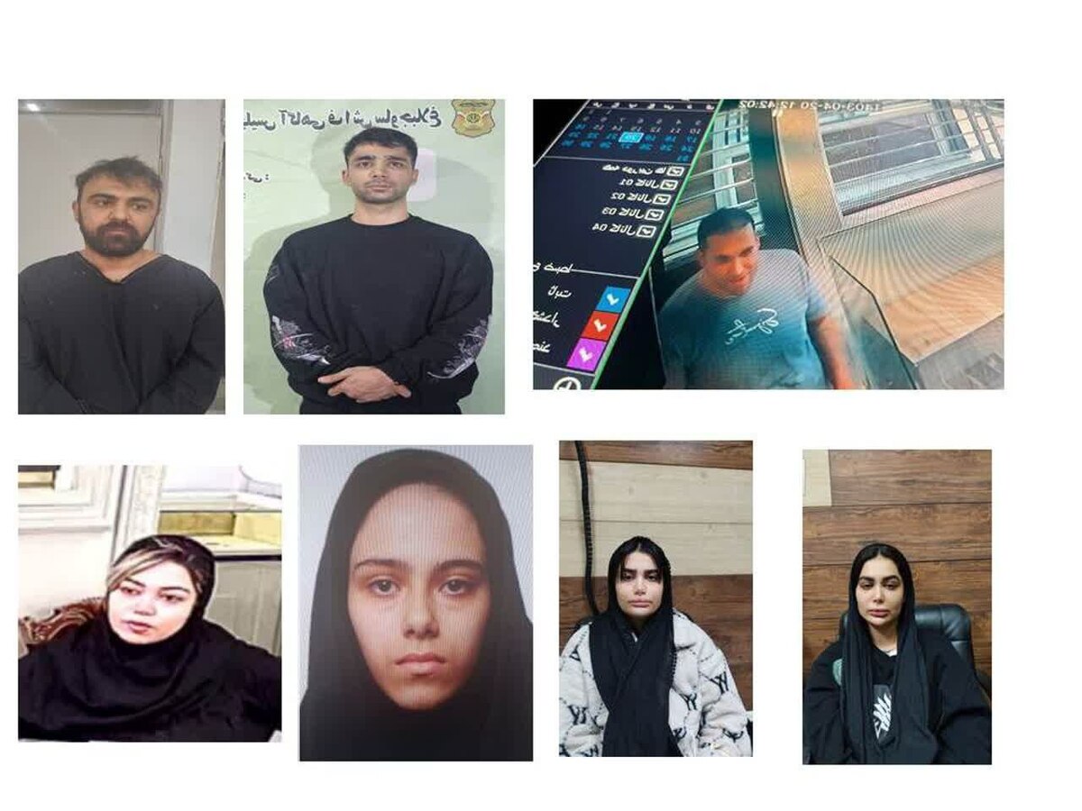 این ۶ زن و‌مرد تبهکاران حرفه‌ای هستند + عکس چهره باز
