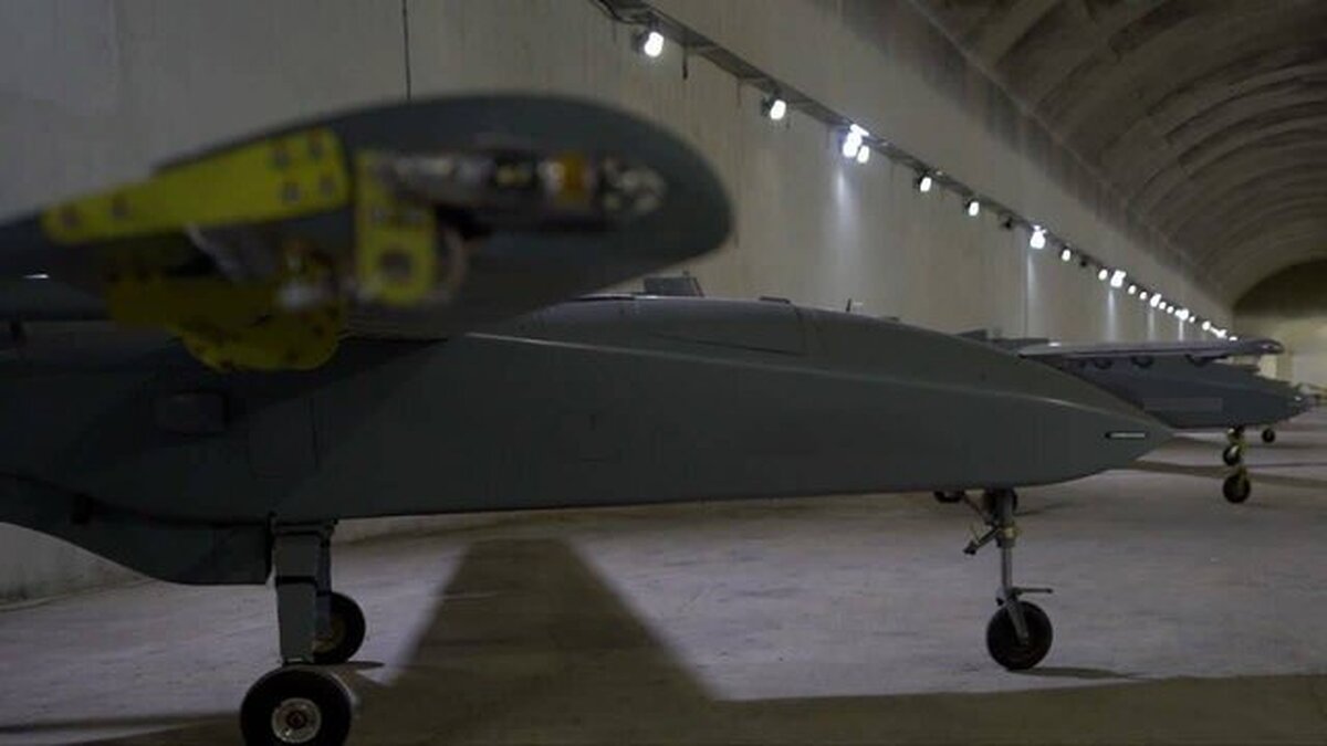 رونمایی سپاه پاسداران از یک پایگاه پهپادی راهبردی