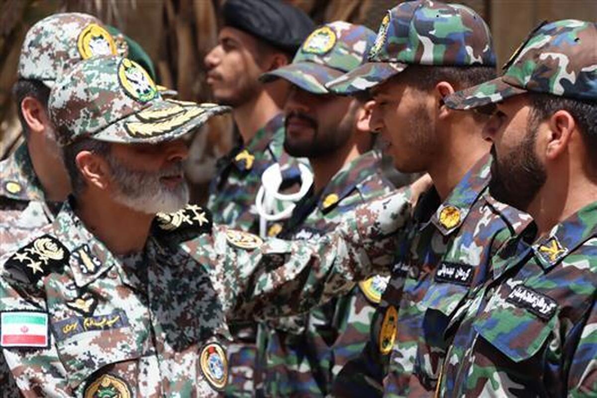 بازدید فرمانده کل ارتش از آمادگی دفاعی پدافند هوایی آبدانان