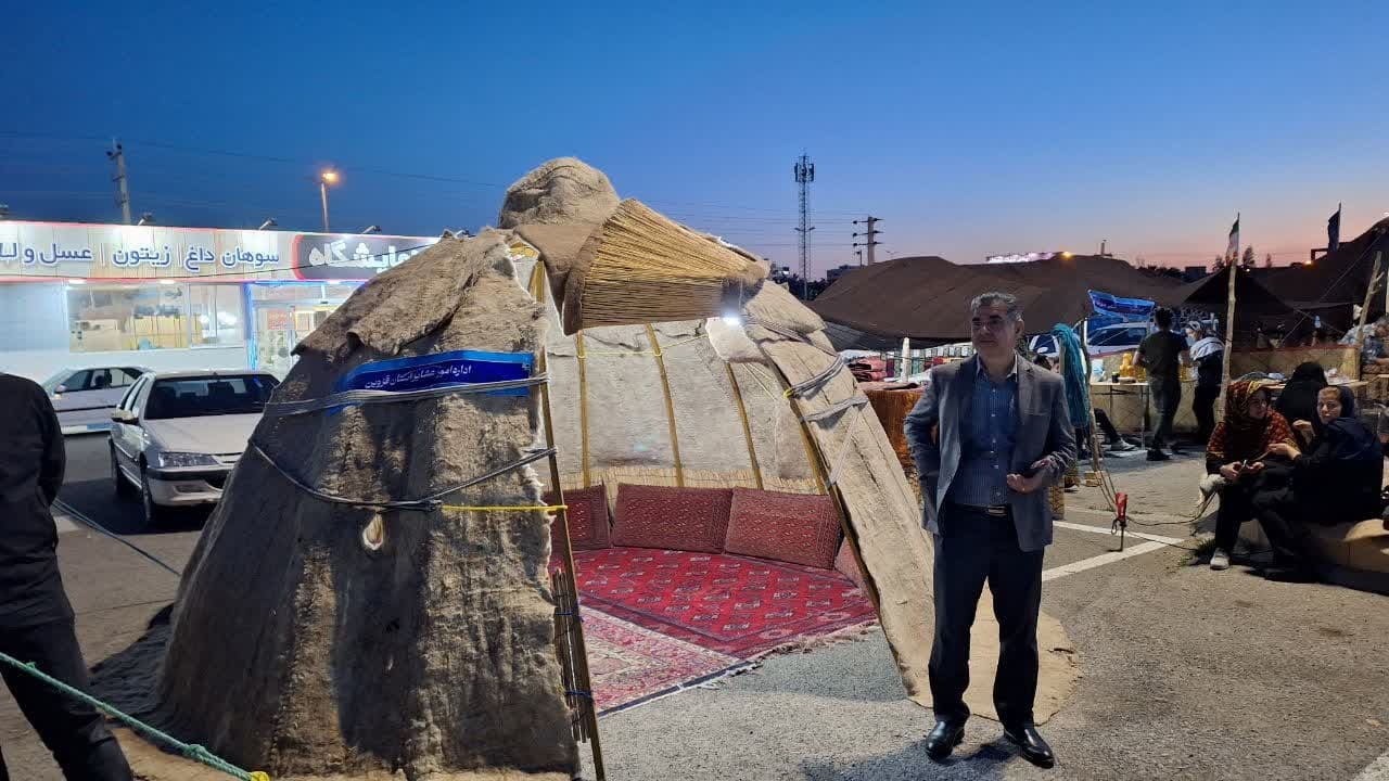 عشایر استان قزوین با برپایی ۱۰ سیاه چادر و سفید چادر در سومین جشنواره روستایی حضور دارند