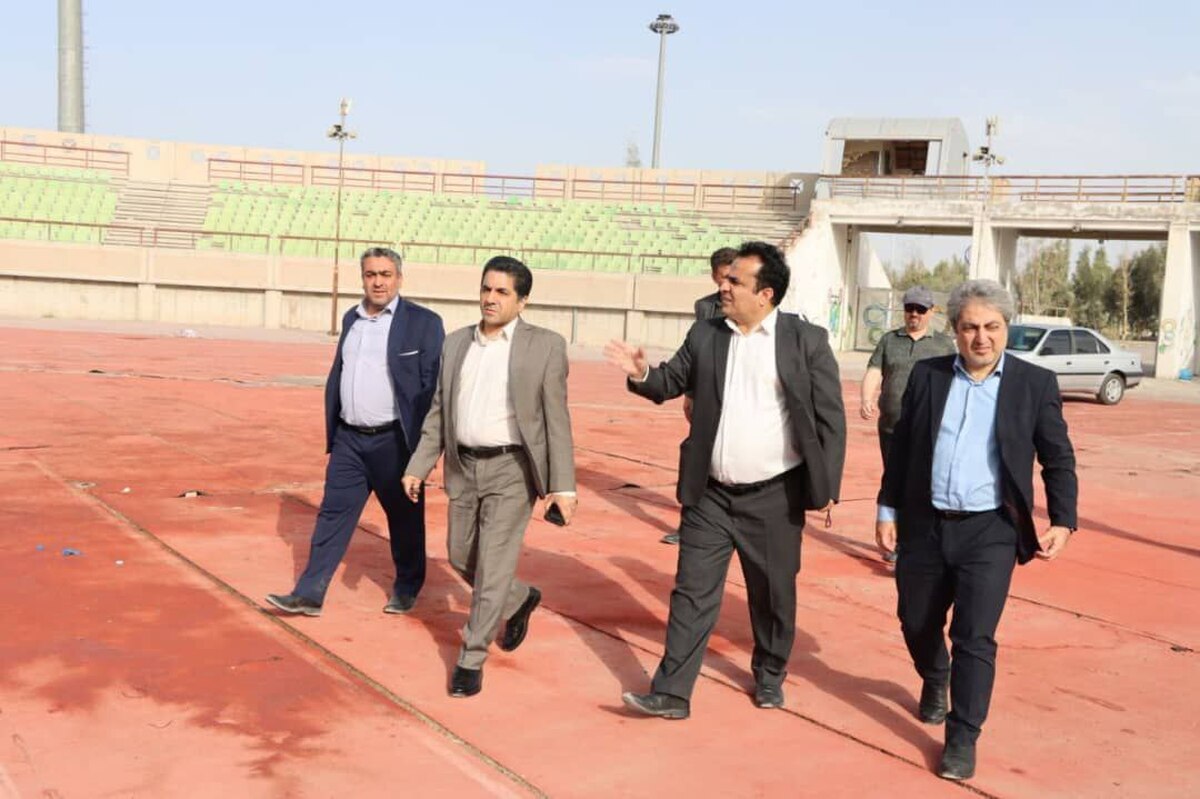 بازدید ثابت قدم از پروژه‌های ورزشی زاهدان