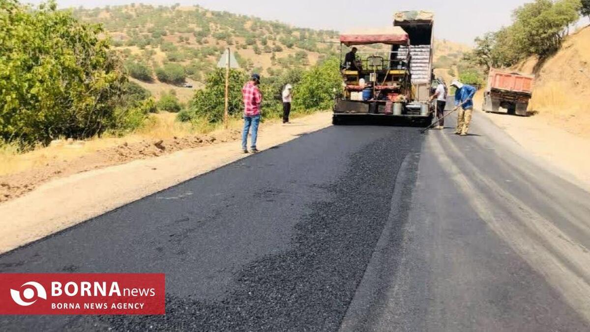 اجرای همزمان بهسازی و روکش آسفالت محور‌های مواصلاتی استان