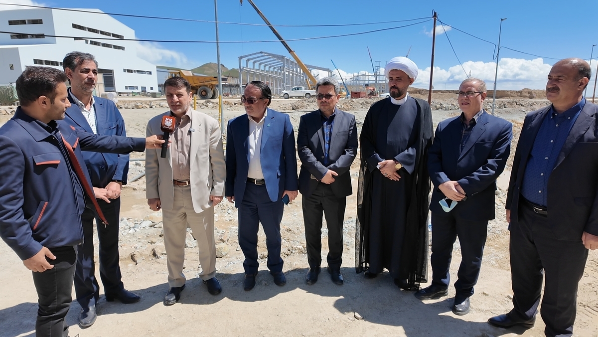 بازدید رئیس‌کل دادگستری آذربایجان شرقی و هیأت قضایی از پروژه‌های توسعه‌ای و زیست‌محیطی مجتمع مس سونگون