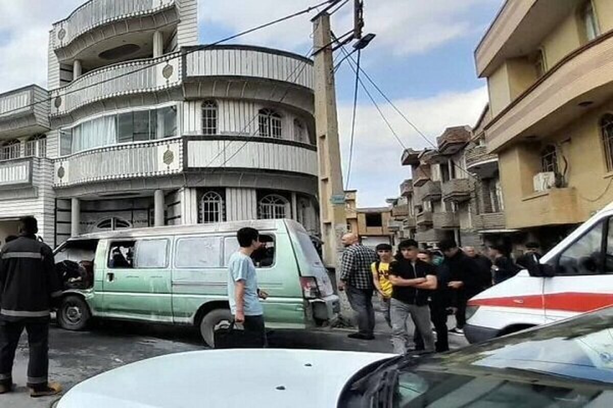 فوت یکی از دانش‌آموزان حادثه آتش‌سوزی سرویس مدرسه در ارومیه