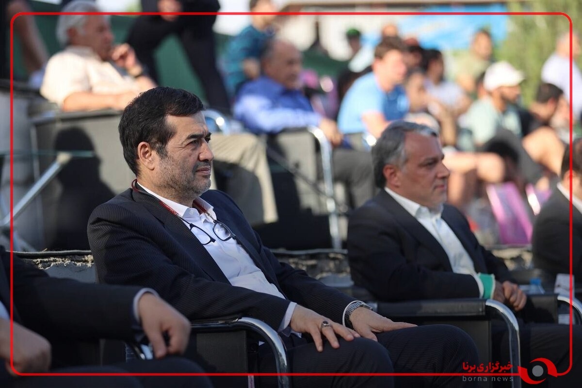 حضور وزیر ورزش و جوانان در فینال مسابقات تور جهانی تنیس خلیج‌فارس