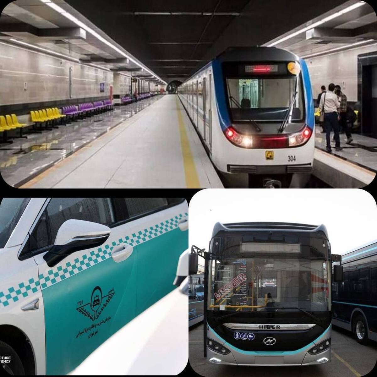 جزییات تغییر ساعت کاری مترو اتوبوسرانی و تاکسیرانی