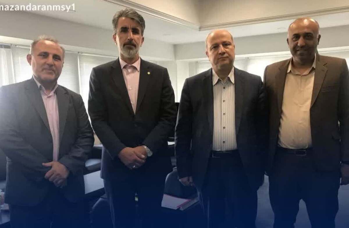 مدیرکل ورزش و جوانان مازندران با معاون توسعه مدیریت و منابع وزارت ورزش و جوانان دیدار کرد