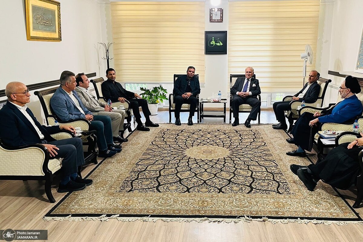 ملاقات پرسپولیسی ها با رئیس جمهور اسبق + تصاویر