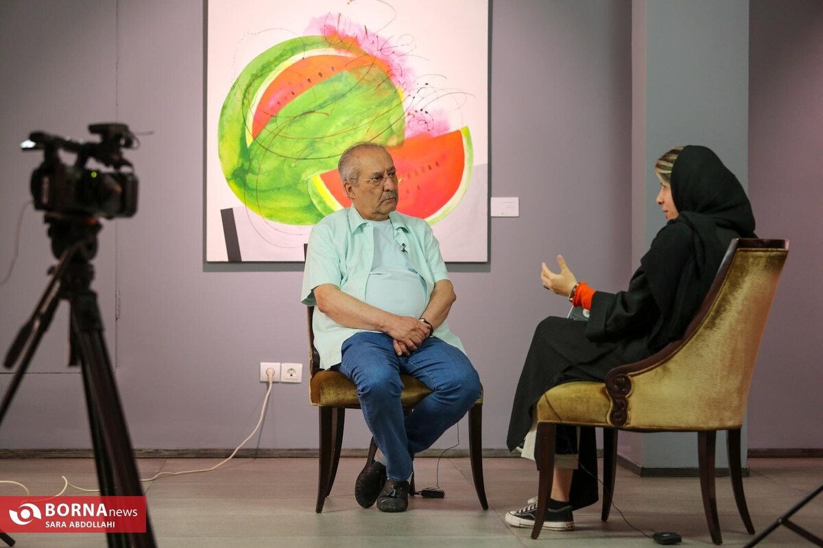 تیزر گفت‌وگوی برنا با ابراهیم حقیقی/ «نقاش حرف نمی‌زند»