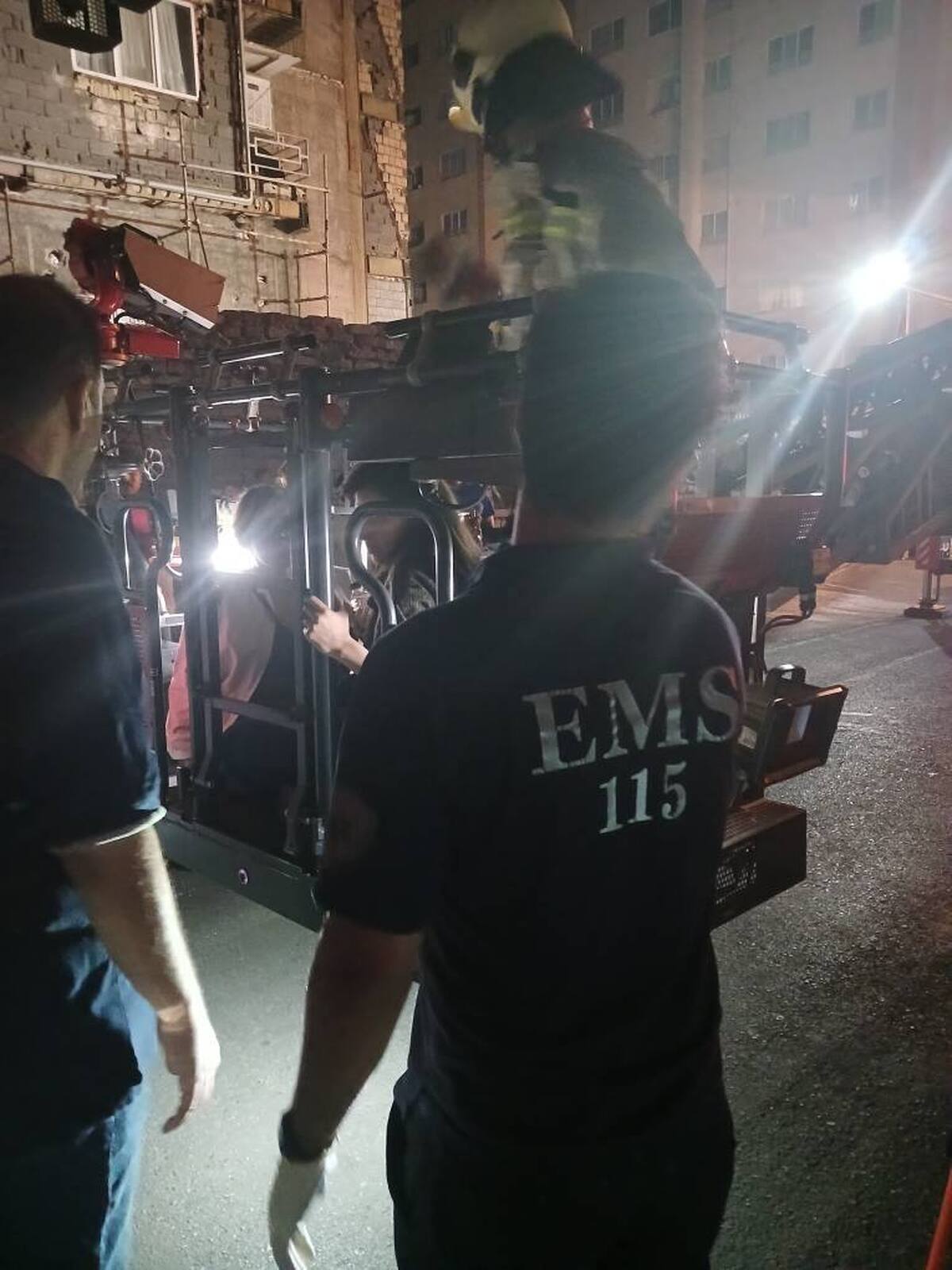 ۳۲ مصدوم در آتش سوزی ساختمانی در اکباتان