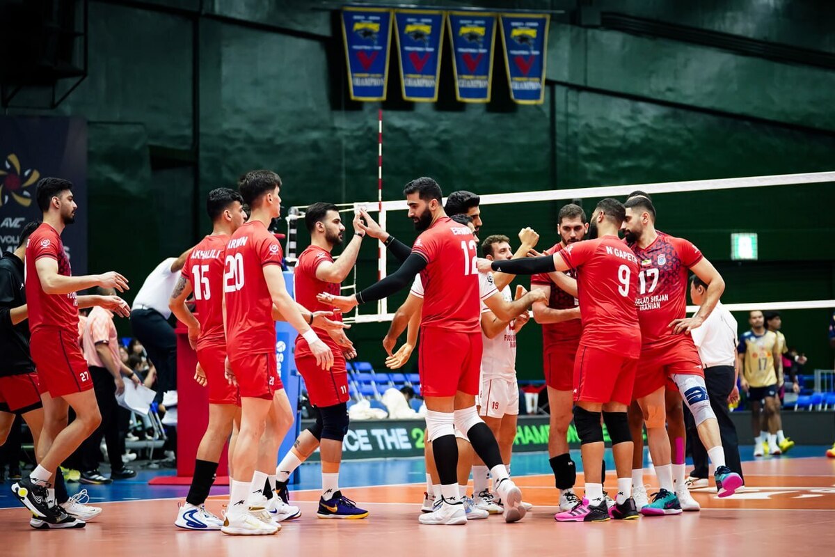 اوساکا لوتئون حریف فولاد سیرجان شد / چهار تیم نیمه‌نهایی مشخص شدند