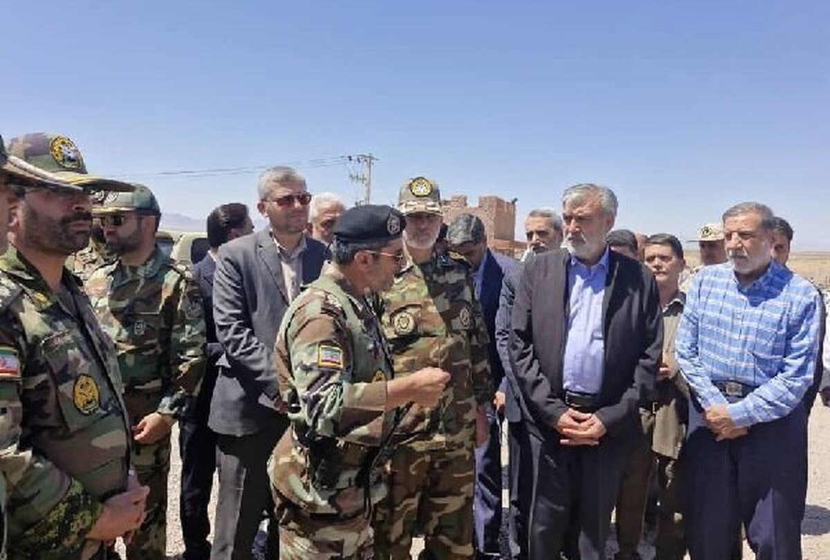 بازدید هیات کمیسیون امنیت ملی از مرزهای شرقی استان خراسان رضوی