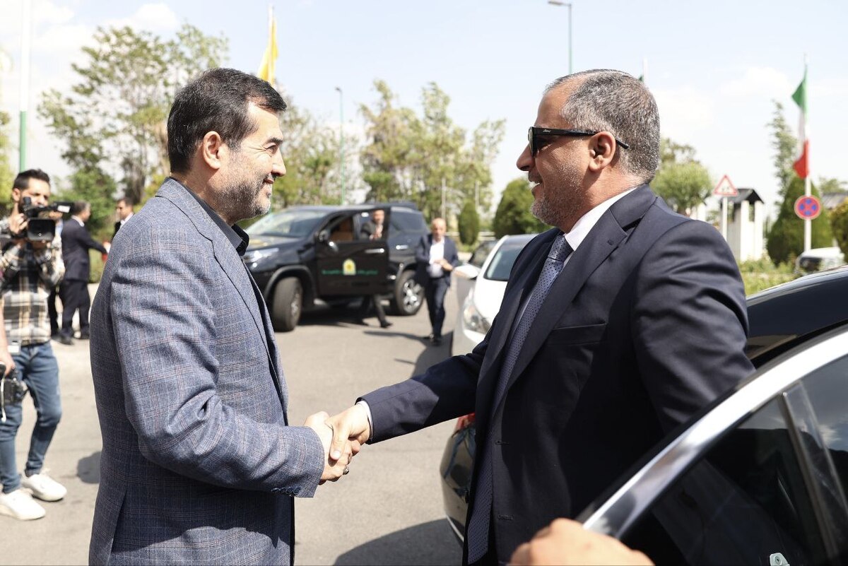 حضور وزیر ورزش و جوانان عراق در وزارت ورزش و جوانان ایران با استقبال دنیامالی