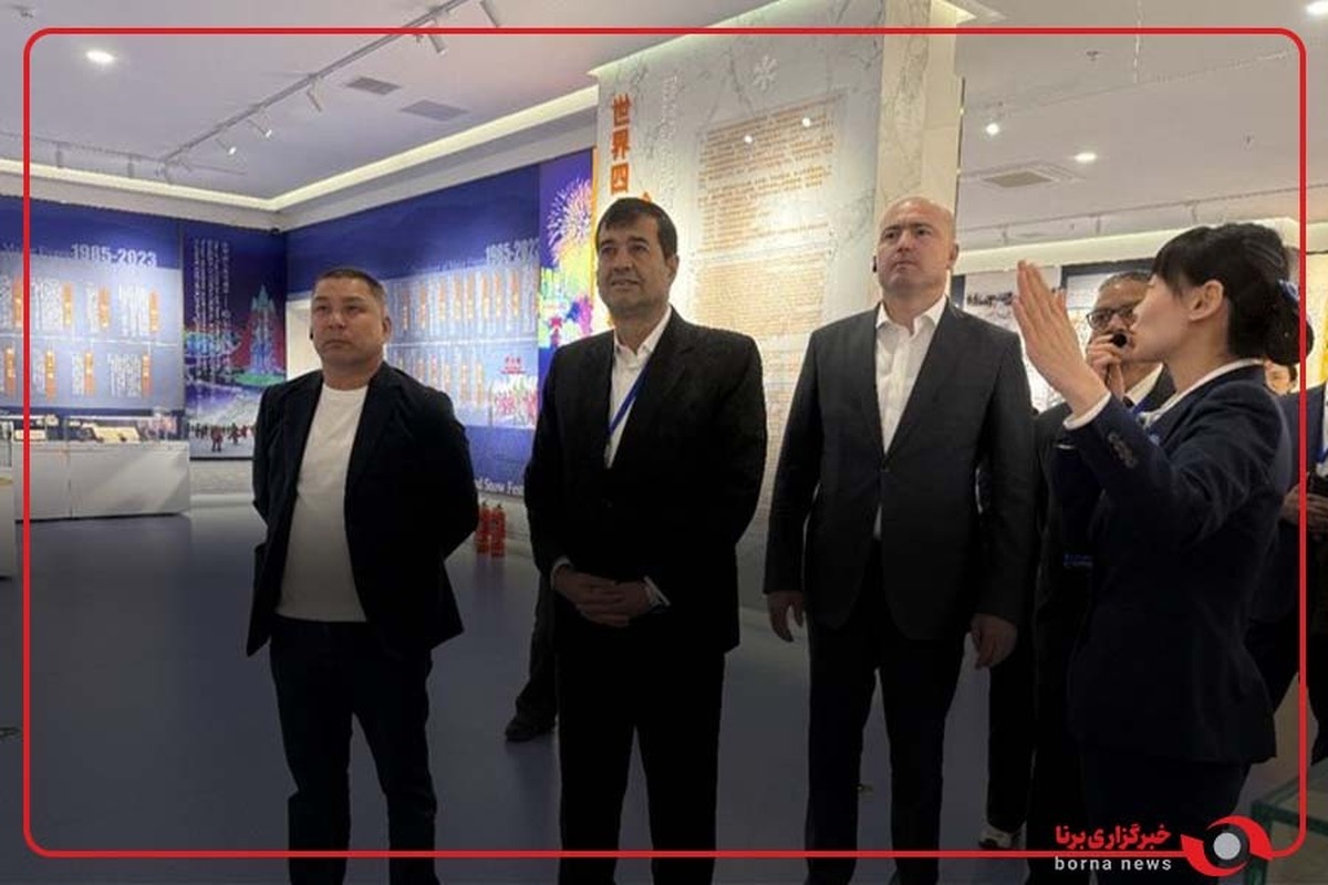 بازدید وزیر ورزش ایران از موزه شهر یخی و پیشرفت‌ ورزش‌های زمستانی در هاربین چین