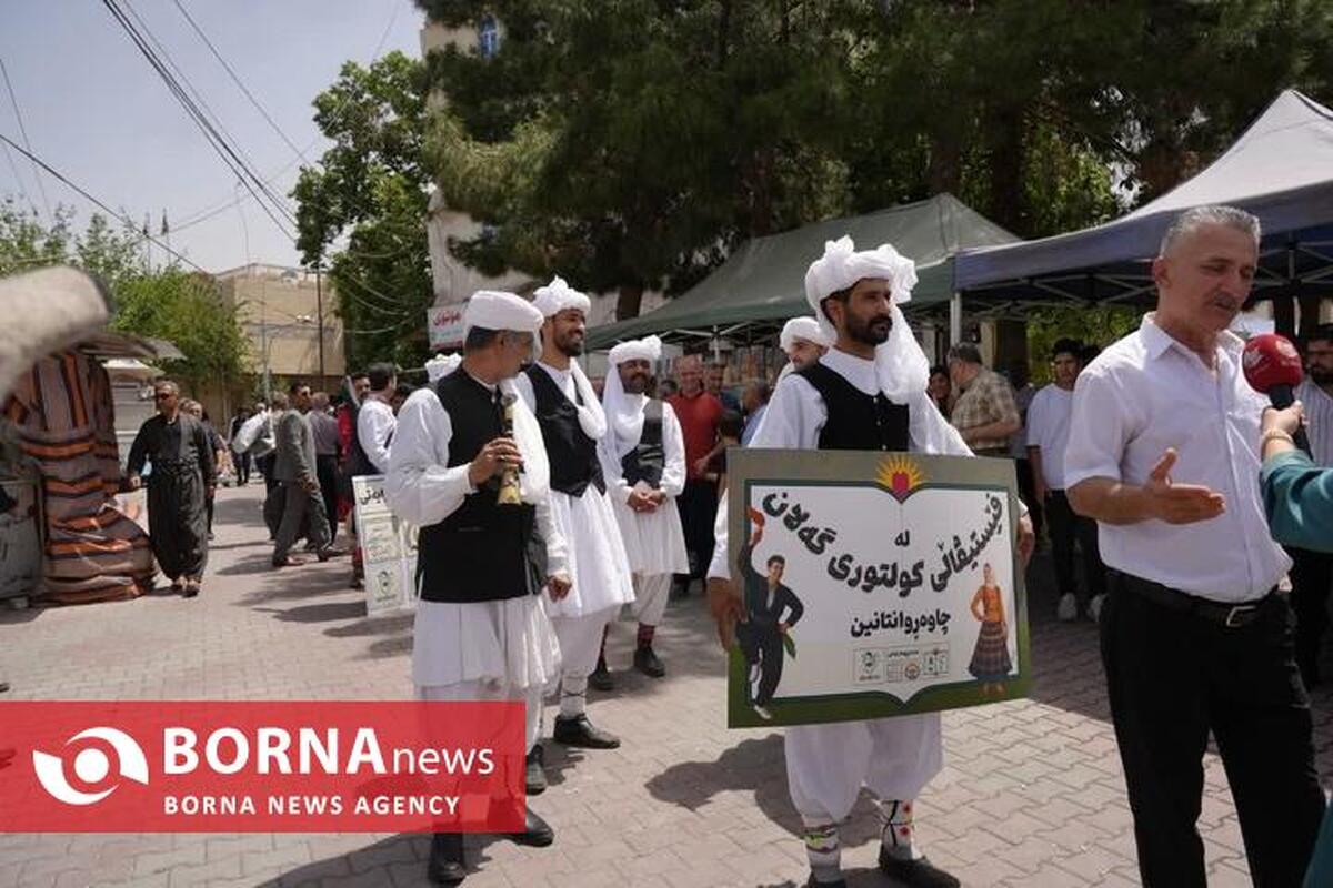 کارناوال فرهنگی اقوام ایرانی در سلیمانیه عراق