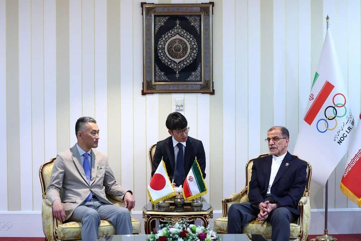 دیدار سفیر ژاپن با رئیس و دبیرکل کمیته ملی المپیک