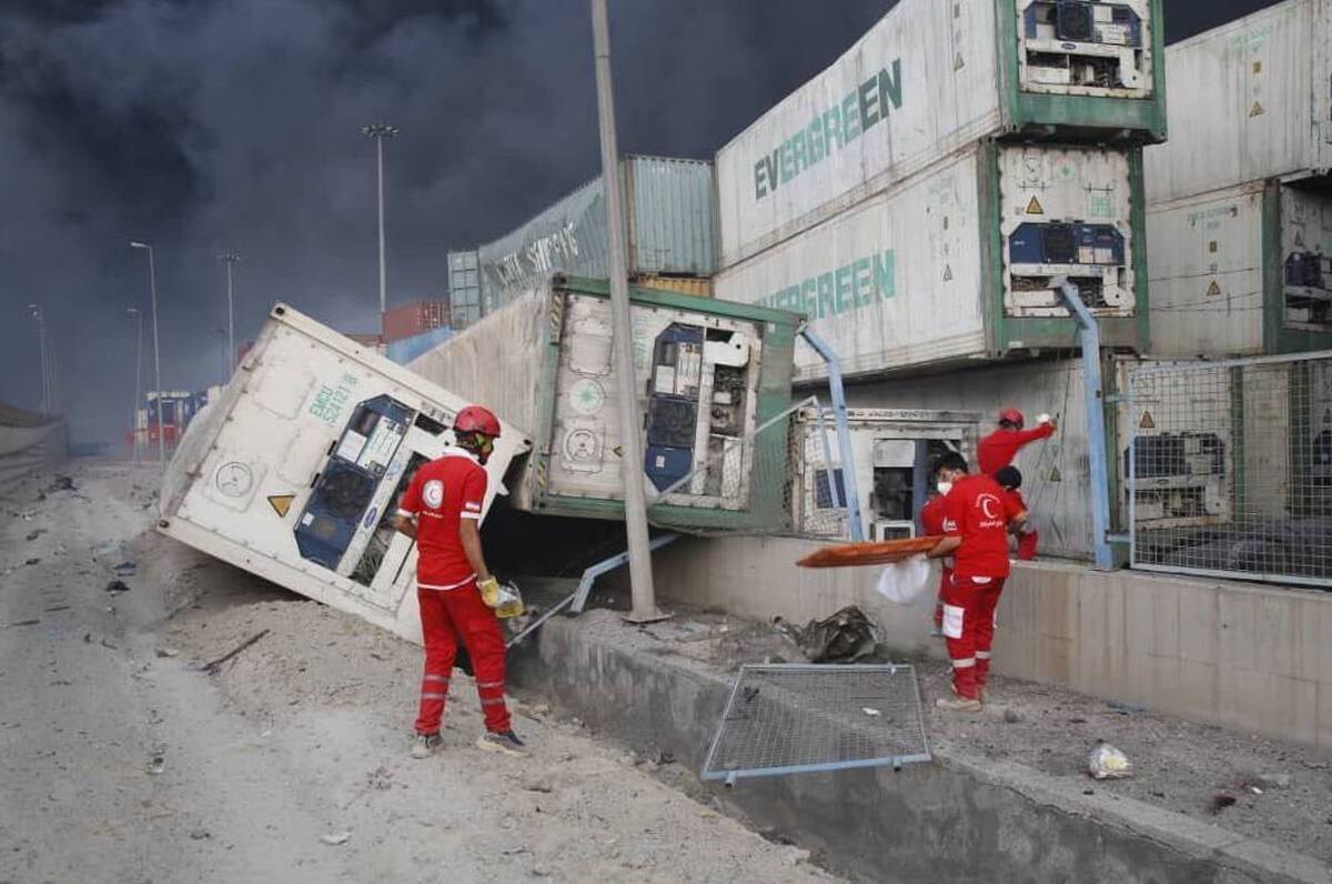 حضور ۶۰ نیروی عملیاتی و ۵ بالگرد هلال‌احمر در منطقه