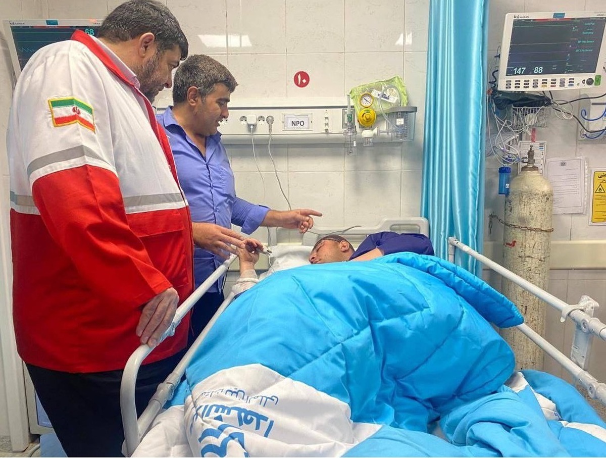 آخرین وضعیت مصدومان حادثه اسکله شهید  رجایى / ٣٠٠ مجروح در بیمارستان‌ها بسترى هستند+ فیلم