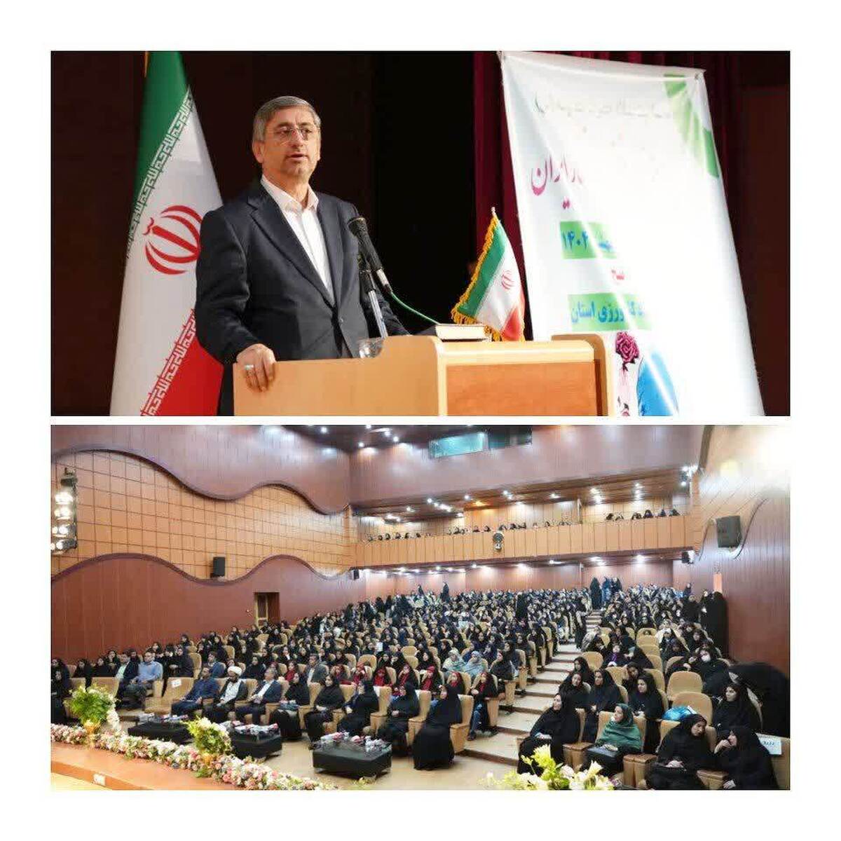 استاندارلرستان : آینده استان و کشور در دستان دختران توانمند ماست