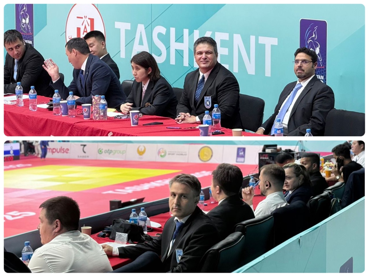 حضور داوران ایرانی جودو در آزمون قاره‌ای و مسابقات کاپ آسیا در تاشکند